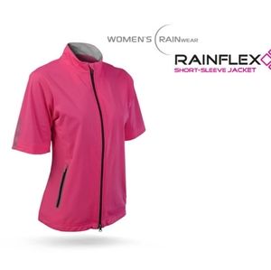 ladies short sleeve rain jacket golf